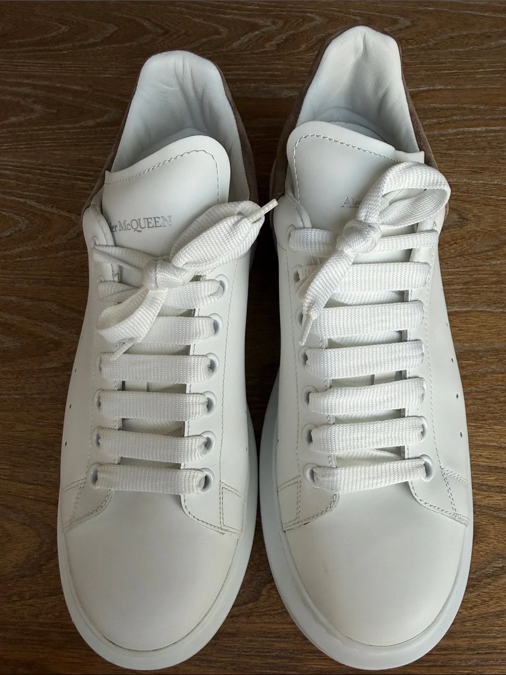 Alexander McQueen Oversized Sneaker “White Mole”